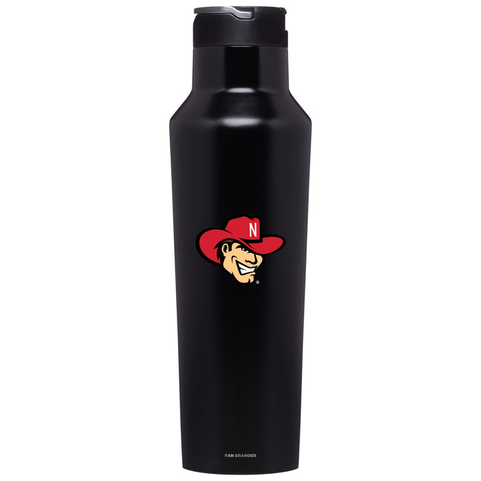 Corkcicle Insulated Canteen Water Bottle with Nebraska Cornhuskers Secondary Logo