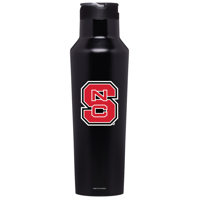 Corkcicle Insulated Canteen Water Bottle with NC State Wolfpack Primary Logo