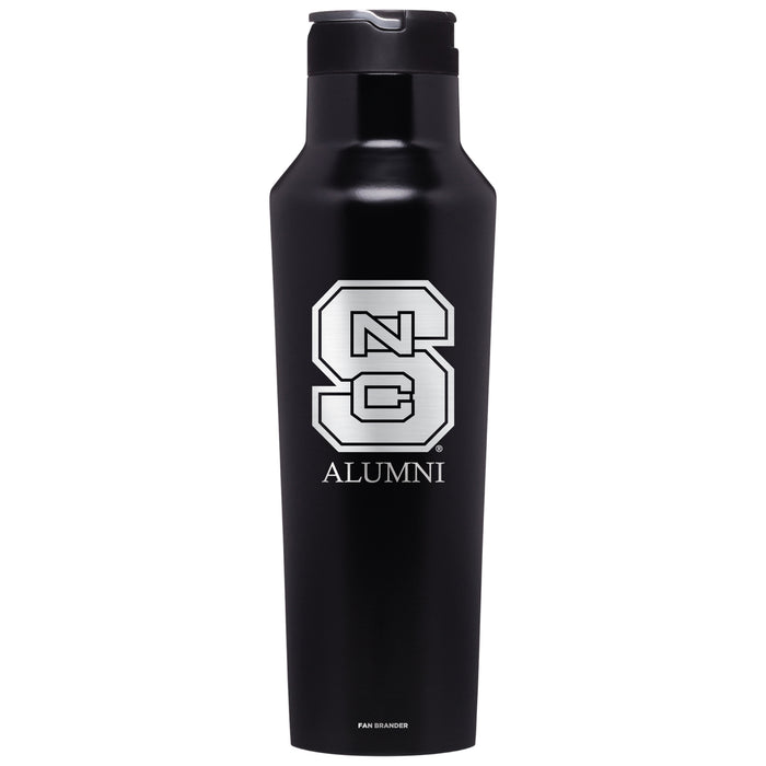 Corkcicle Insulated Canteen Water Bottle with NC State Wolfpack Alumni Primary Logo