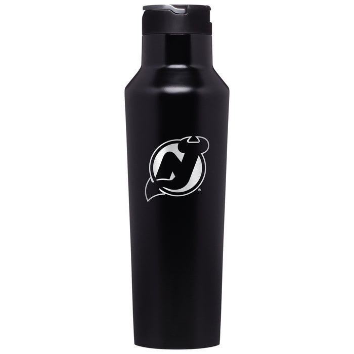 Corkcicle Insulated Canteen Water Bottle with New Jersey Devils Primary Logo