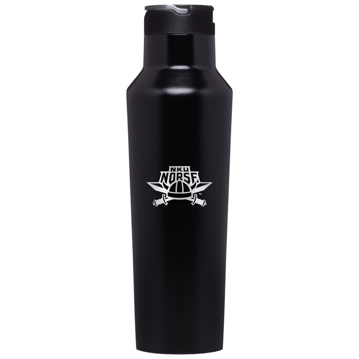 Corkcicle Insulated Canteen Water Bottle with Northern Kentucky University Norse Primary Logo