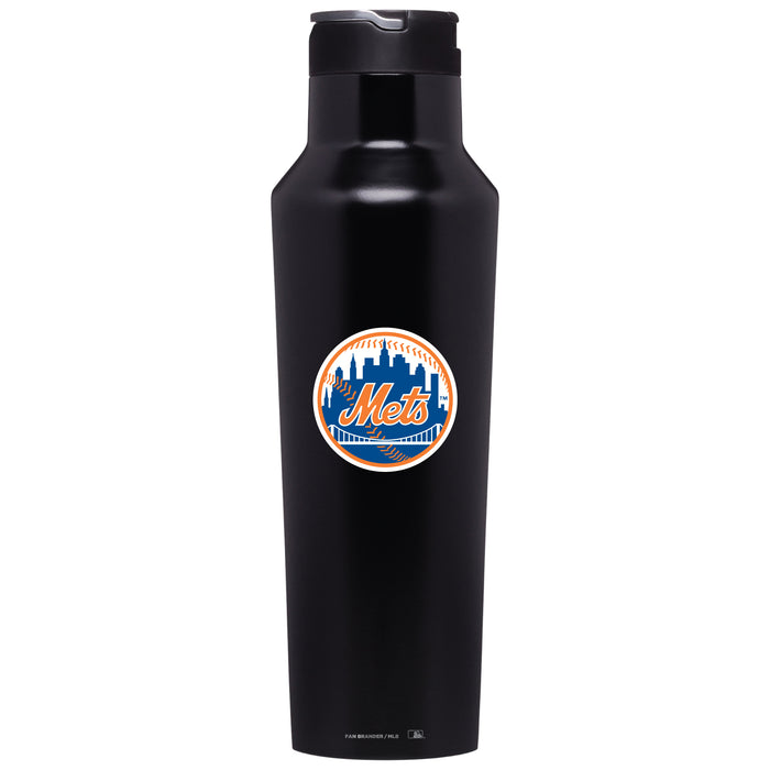 Corkcicle Insulated Canteen Water Bottle with New York Mets Secondary Logo