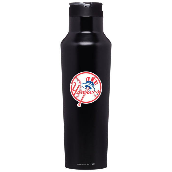 Corkcicle Insulated Canteen Water Bottle with New York Yankees Secondary Logo