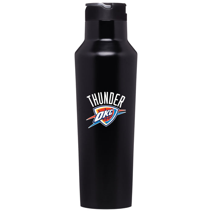 Corkcicle Insulated Canteen Water Bottle with Oklahoma City Thunder Primary Logo