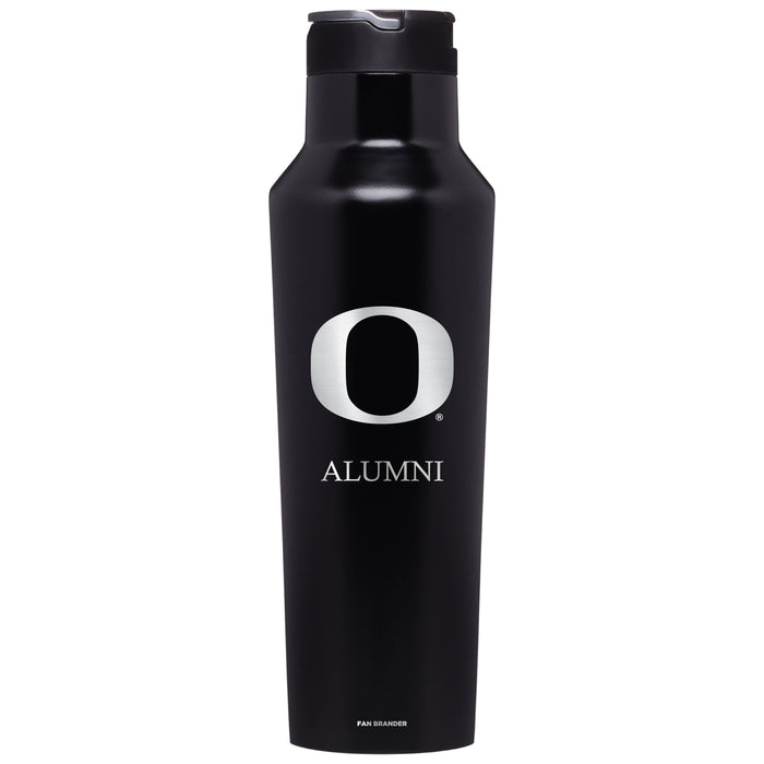Corkcicle Insulated Canteen Water Bottle with Oregon Ducks Mom Primary Logo