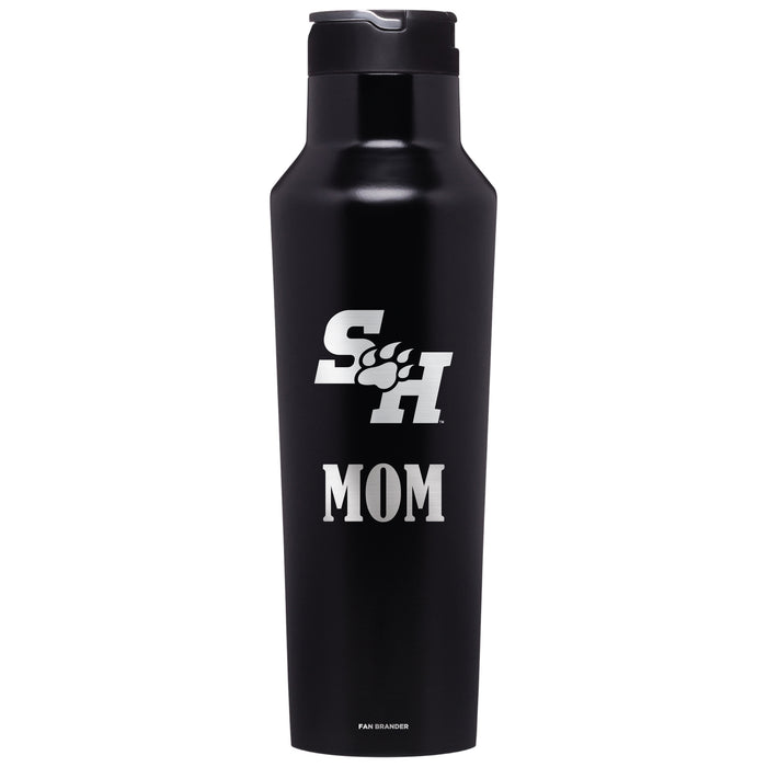 Corkcicle Insulated Canteen Water Bottle with Sam Houston State Bearkats Mom Primary Logo