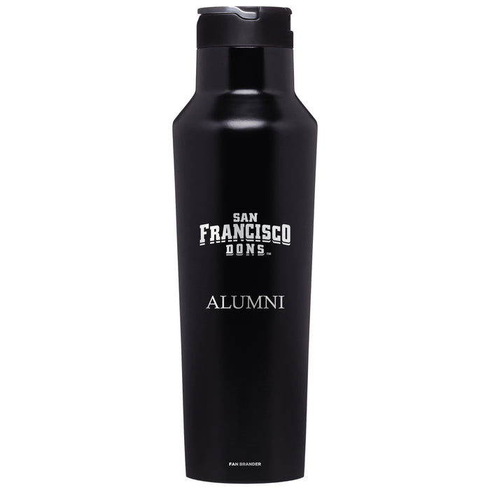 Corkcicle Insulated Canteen Water Bottle with San Francisco Dons Alumni Primary Logo