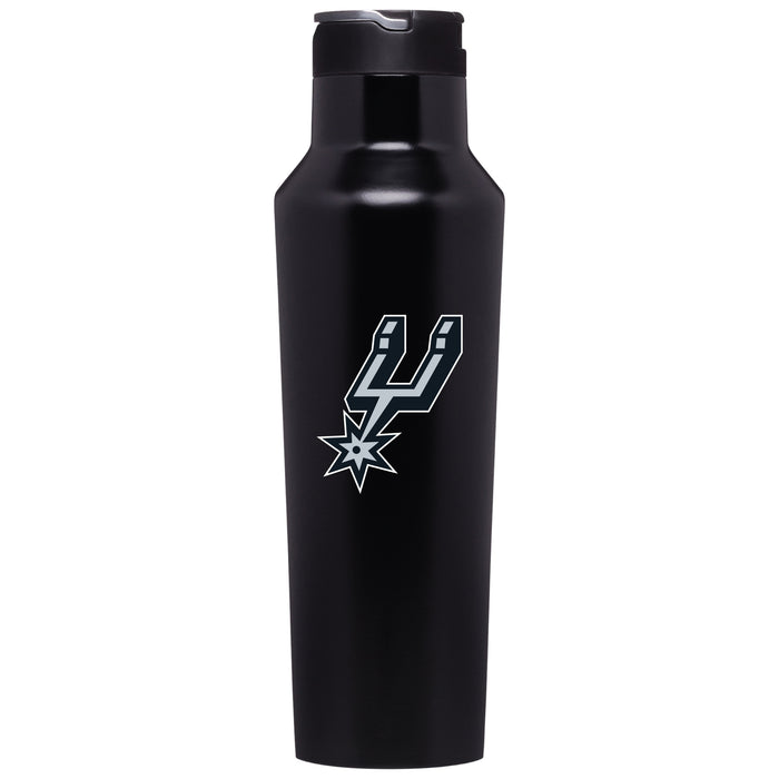 Corkcicle Insulated Canteen Water Bottle with San Antonio Spurs Primary Logo