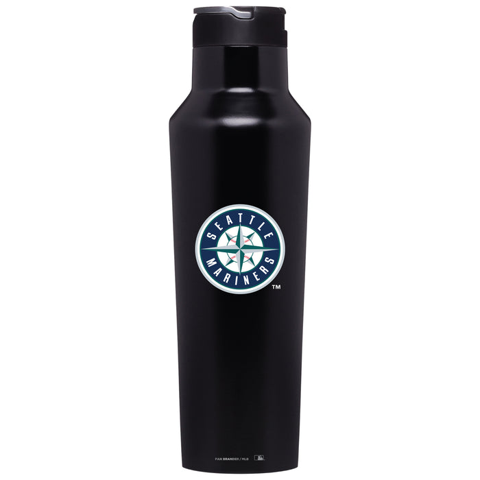 Corkcicle Insulated Canteen Water Bottle with Seattle Mariners Primary Logo