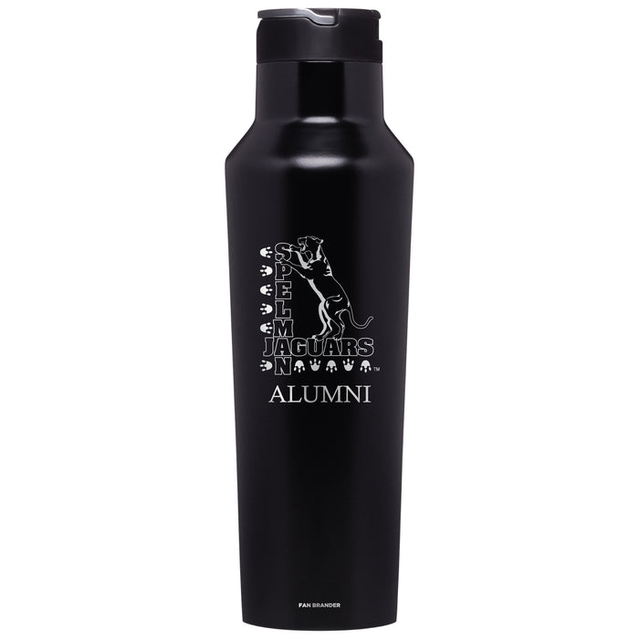 Corkcicle Insulated Canteen Water Bottle with Spelman College Jaguars Alumni Primary Logo