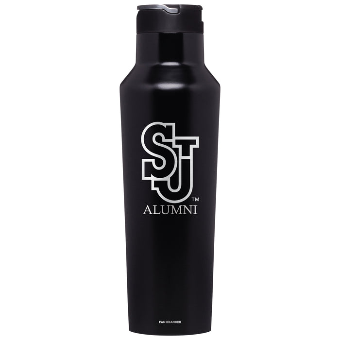 Corkcicle Insulated Canteen Water Bottle with St. John's Red Storm Alumni Primary Logo