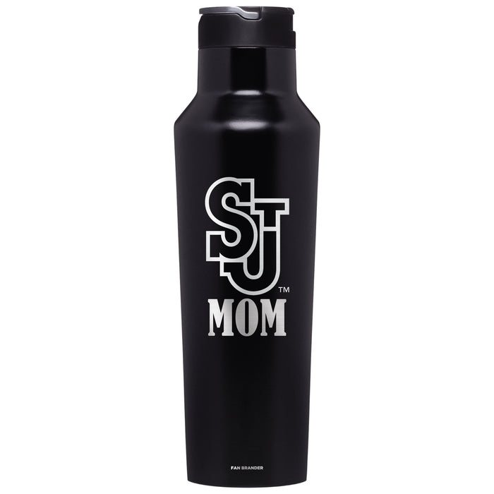 Corkcicle Insulated Canteen Water Bottle with St. John's Red Storm Mom Primary Logo