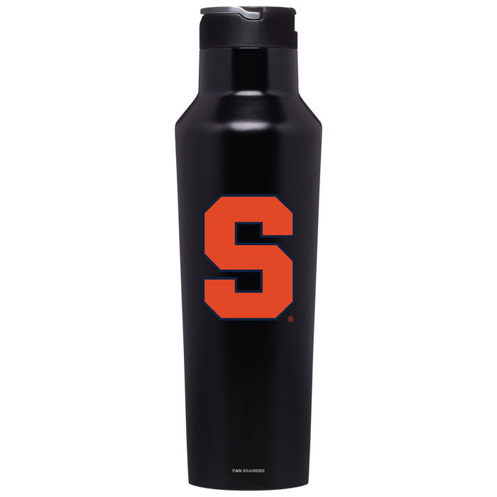Corkcicle Insulated Canteen Water Bottle with Syracuse Orange Primary Logo