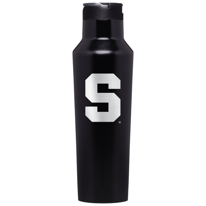 Corkcicle Insulated Sport Canteen Water Bottle with Syracuse Orange Primary Logo