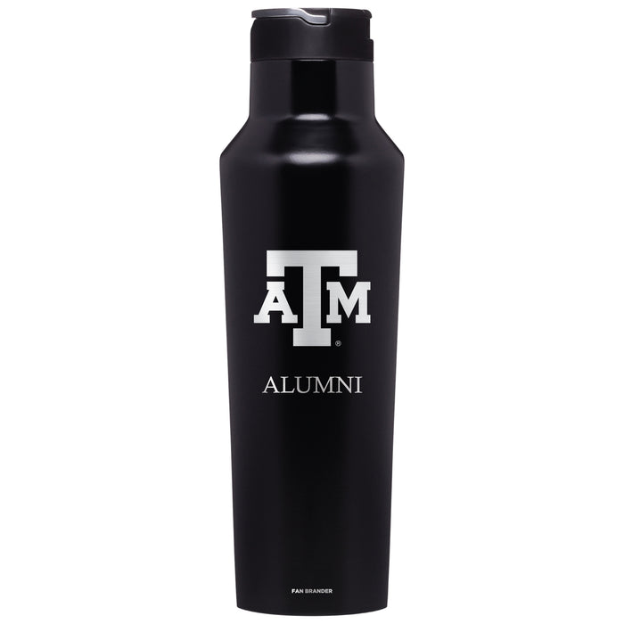 Corkcicle Insulated Canteen Water Bottle with Texas A&M Aggies Mom Primary Logo