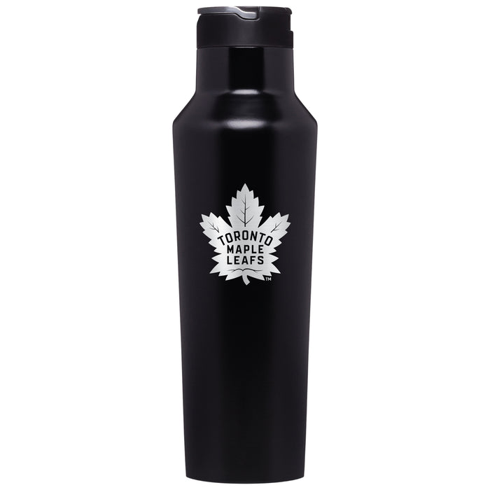 Corkcicle Insulated Canteen Water Bottle with Toronto Maple Leafs Primary Logo