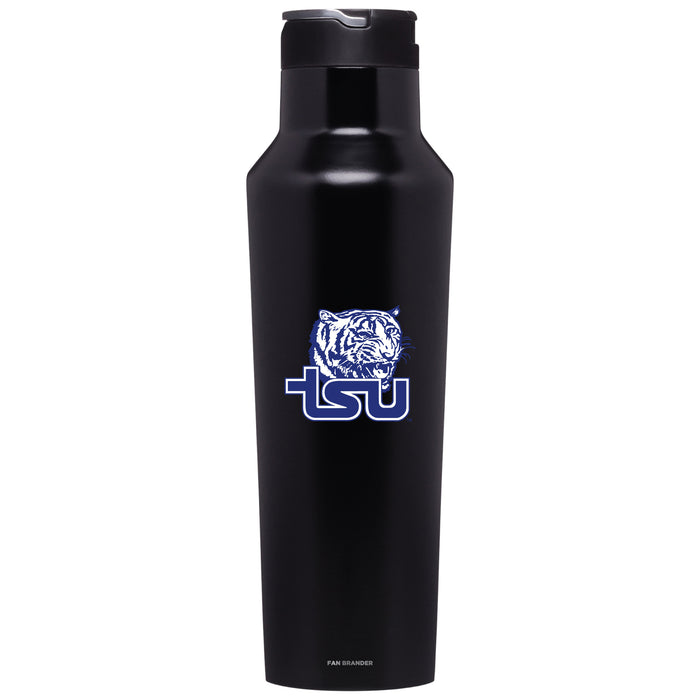 Corkcicle Insulated Canteen Water Bottle with Tennessee State Tigers Primary Logo