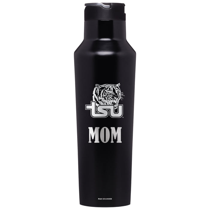 Corkcicle Insulated Canteen Water Bottle with Tennessee State Tigers Mom Primary Logo