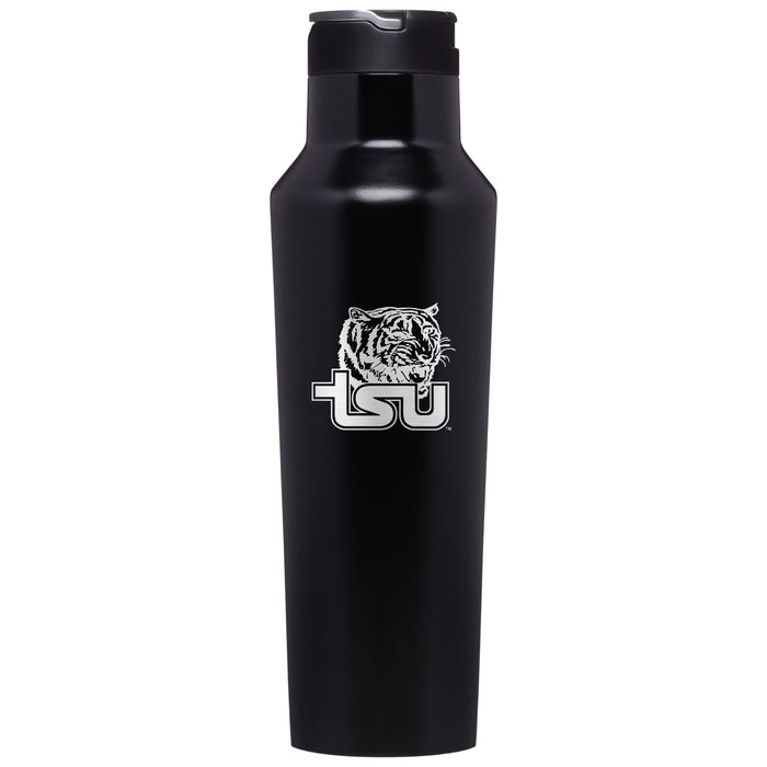 Corkcicle Insulated Sport Canteen Water Bottle with Tennessee State Tigers Primary Logo