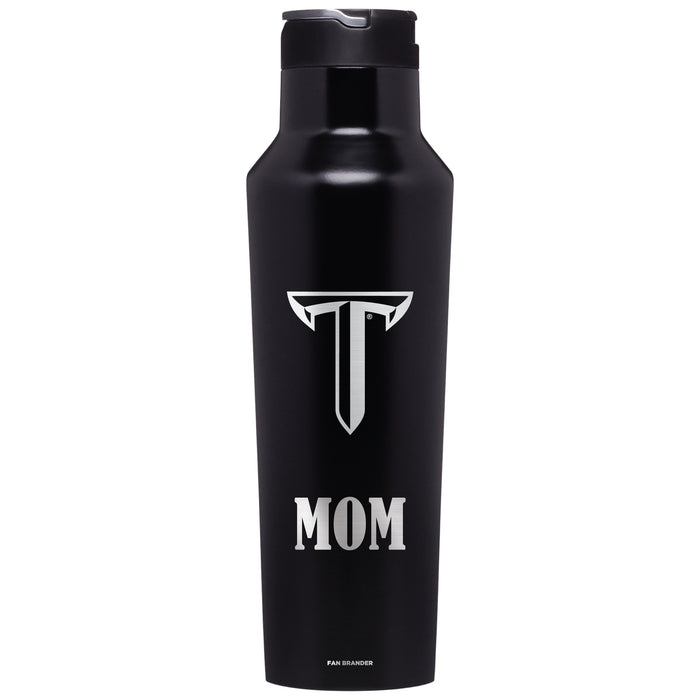 Corkcicle Insulated Canteen Water Bottle with Troy Trojans Mom Primary Logo