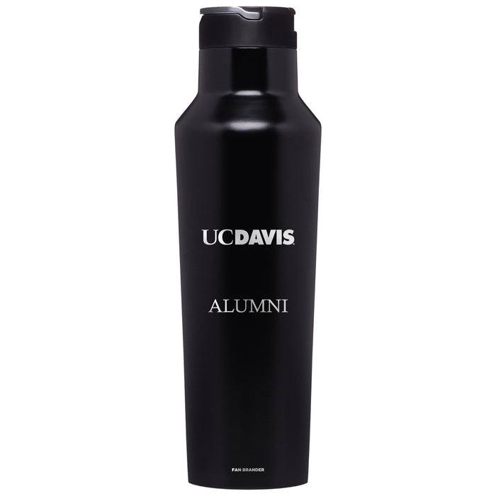 Corkcicle Insulated Canteen Water Bottle with UC Davis Aggies Alumni Primary Logo