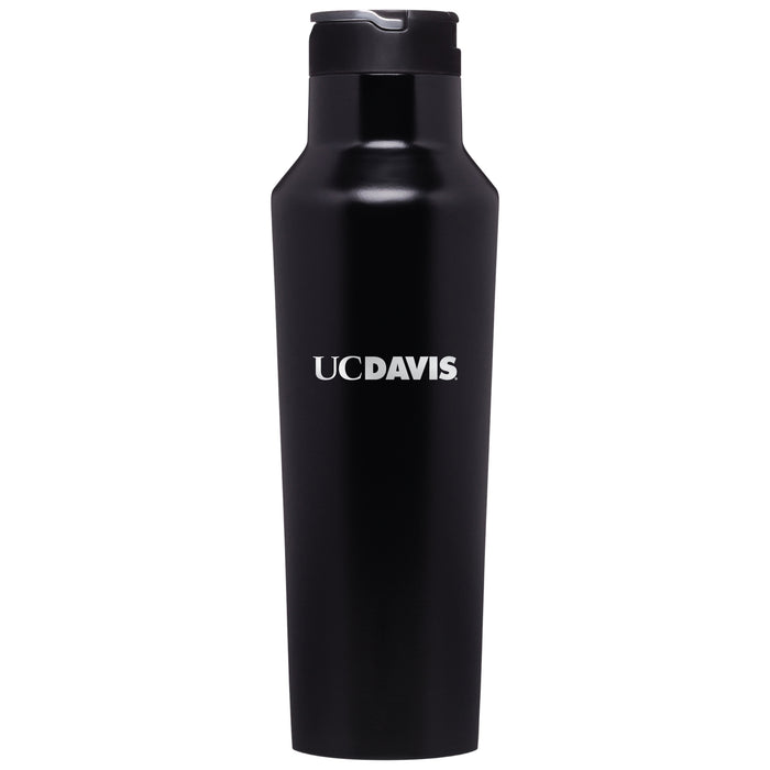 Corkcicle Insulated Sport Canteen Water Bottle with UC Davis Aggies Primary Logo
