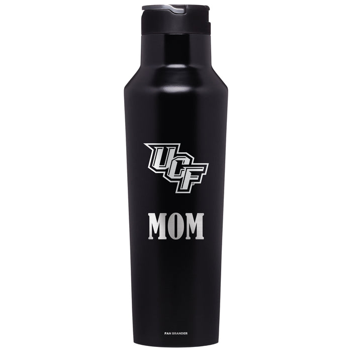 Corkcicle Insulated Canteen Water Bottle with UCF Knights Mom Primary Logo