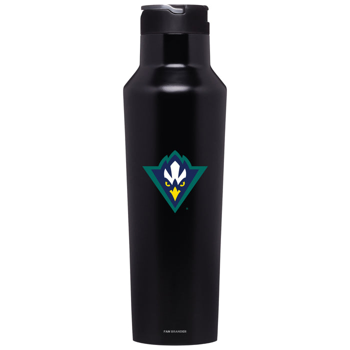 Corkcicle Insulated Canteen Water Bottle with UNC Wilmington Seahawks Secondary Logo