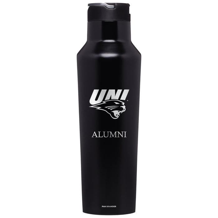 Corkcicle Insulated Canteen Water Bottle with Northern Iowa Panthers Mom Primary Logo