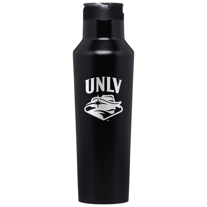 Corkcicle Insulated Sport Canteen Water Bottle with UNLV Rebels Primary Logo