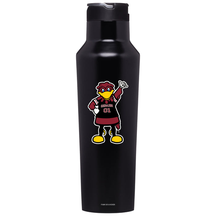 Corkcicle Insulated Canteen Water Bottle with South Carolina Gamecocks Secondary Logo