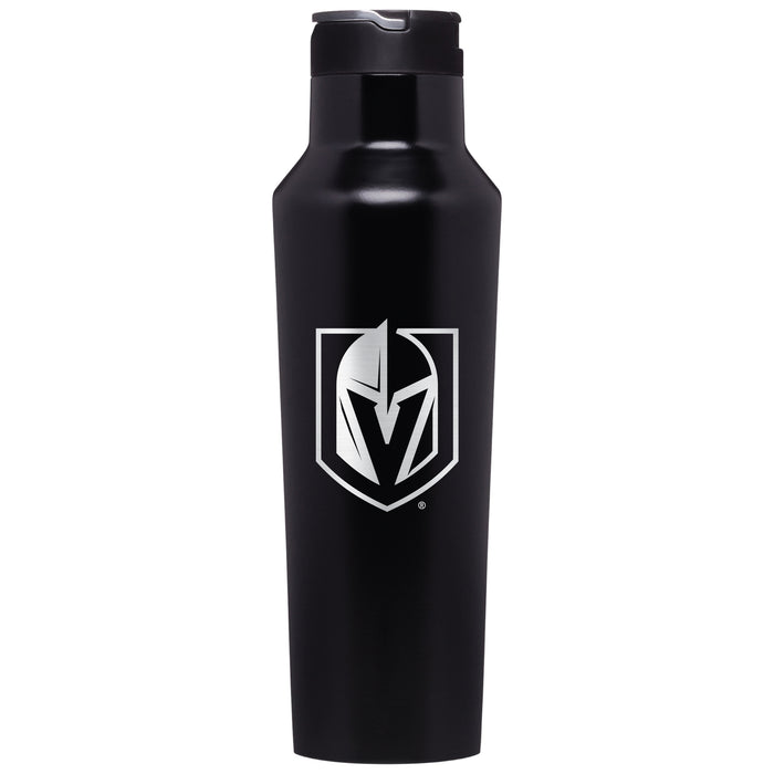 Corkcicle Insulated Canteen Water Bottle with Vegas Golden Knights Primary Logo