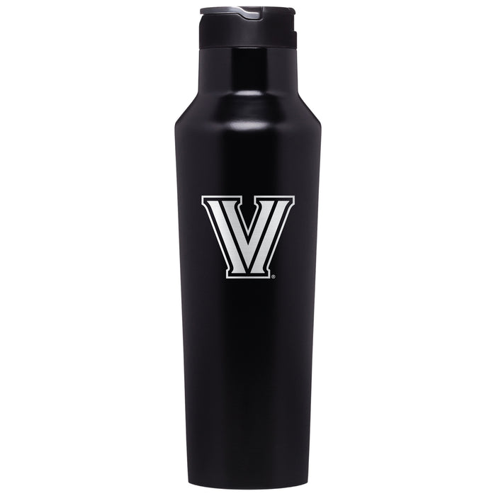 Corkcicle Insulated Sport Canteen Water Bottle with Villanova University Primary Logo