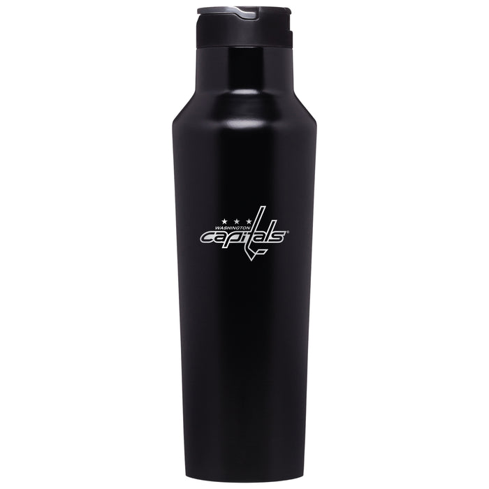 Corkcicle Insulated Canteen Water Bottle with Washington Capitals Primary Logo