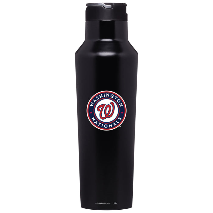 Corkcicle Insulated Canteen Water Bottle with Washington Nationals Primary Logo