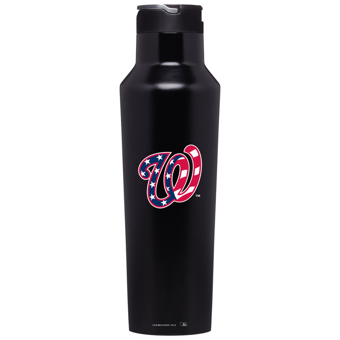 Corkcicle Insulated Canteen Water Bottle with Washington Nationals Secondary Logo