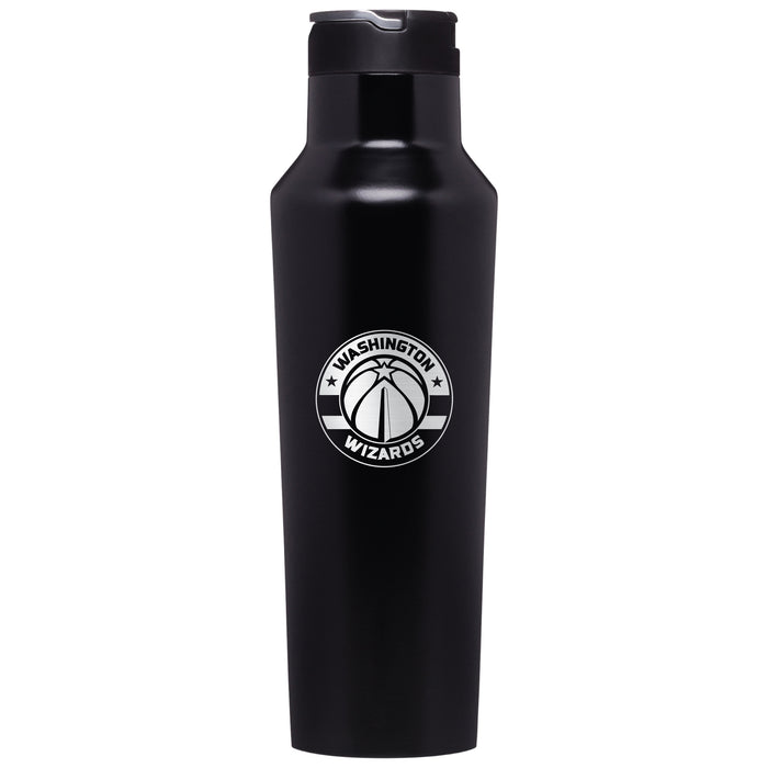 Corkcicle Insulated Canteen Water Bottle with Washington Wizards Etched Primary Logo