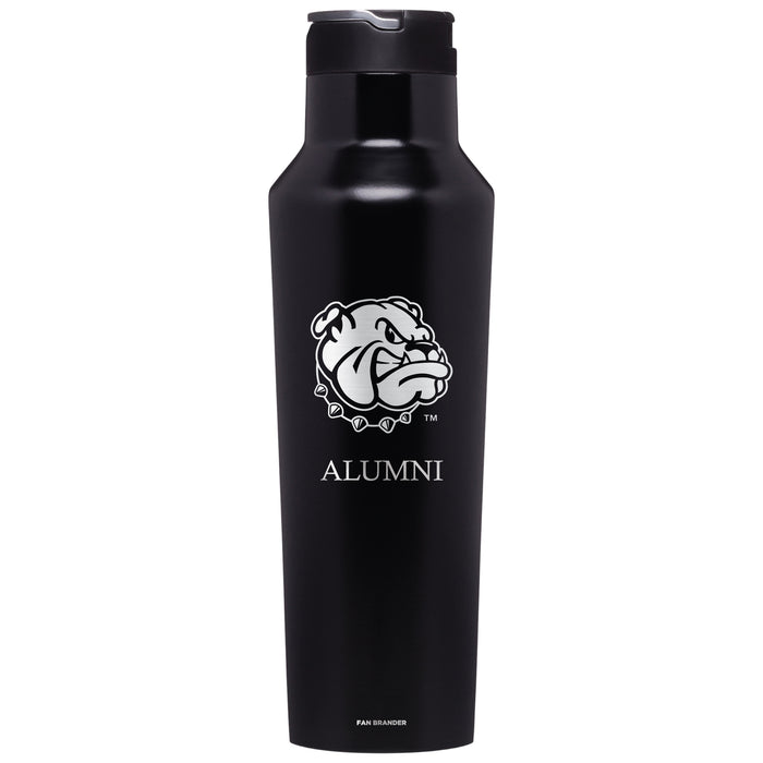 Corkcicle Insulated Canteen Water Bottle with Western Illinois University Leathernecks Alumni Primary Logo
