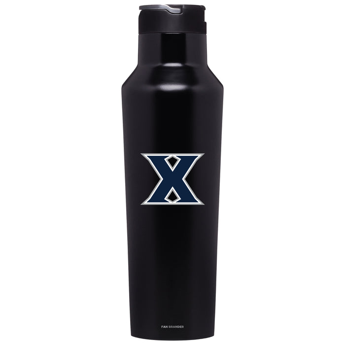 Corkcicle Insulated Canteen Water Bottle with Xavier Musketeers Primary Logo