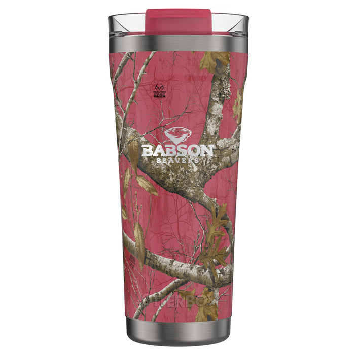 Realtree OtterBox 20 oz Tumbler with Babson University Primary Logo