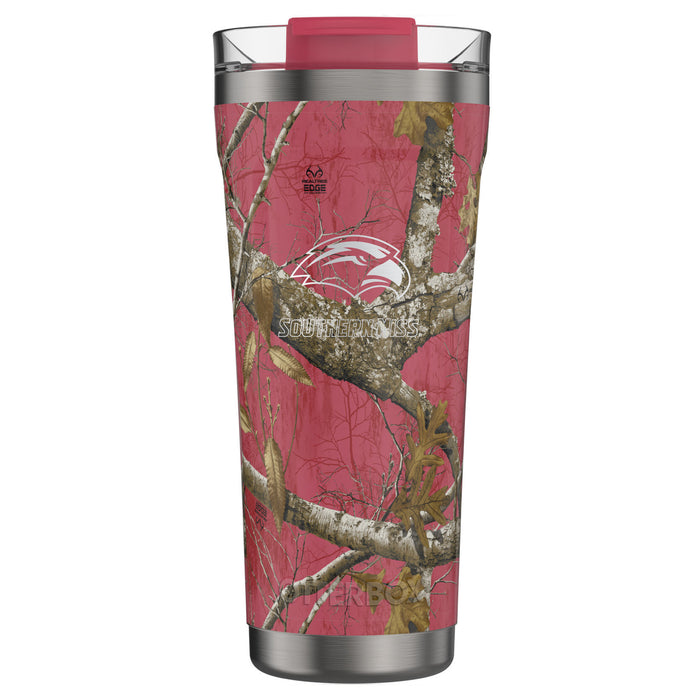 Realtree OtterBox 20 oz Tumbler with Southern Mississippi Golden Eagles Primary Logo