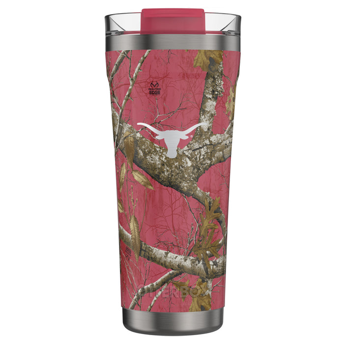 Realtree OtterBox 20 oz Tumbler with Texas Longhorns  Primary Logo