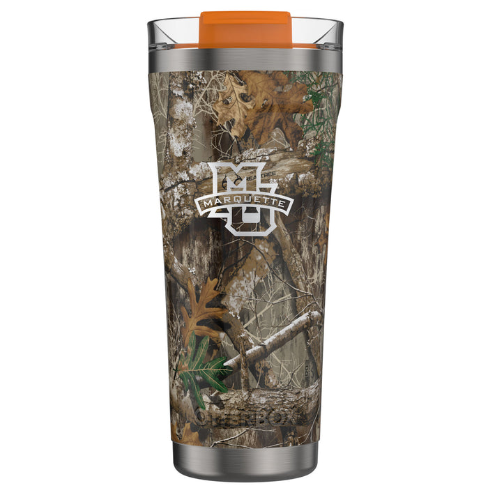 Realtree OtterBox 20 oz Tumbler with Marquette Golden Eagles Primary Logo