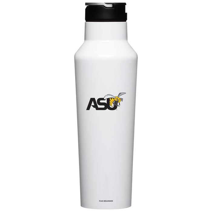 Corkcicle Insulated Canteen Water Bottle with Alabama State Hornets Primary Logo