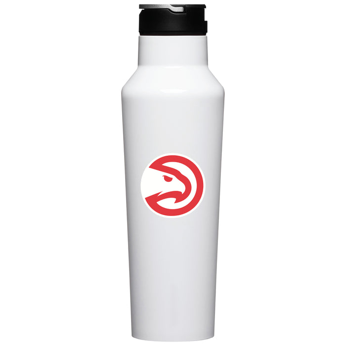 Corkcicle Insulated Canteen Water Bottle with Atlanta Hawks Primary Logo