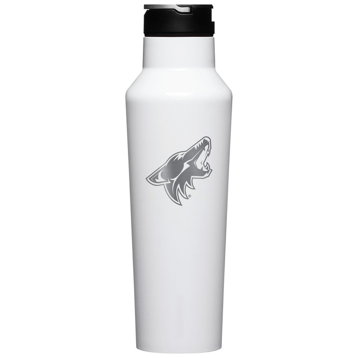 Corkcicle Insulated Canteen Water Bottle with Arizona Coyotes Primary Logo