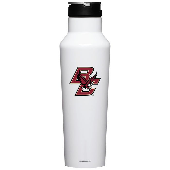 Corkcicle Insulated Canteen Water Bottle with Boston College Eagles Primary Logo