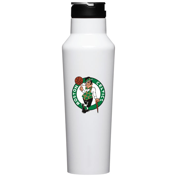 Corkcicle Insulated Canteen Water Bottle with Boston Celtics Primary Logo