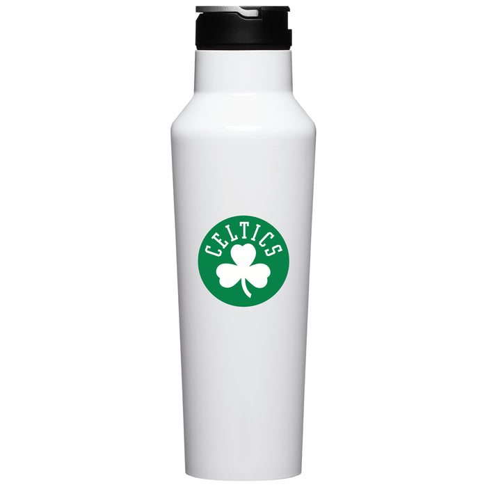Corkcicle Insulated Canteen Water Bottle with Boston Celtics Secondary Logo