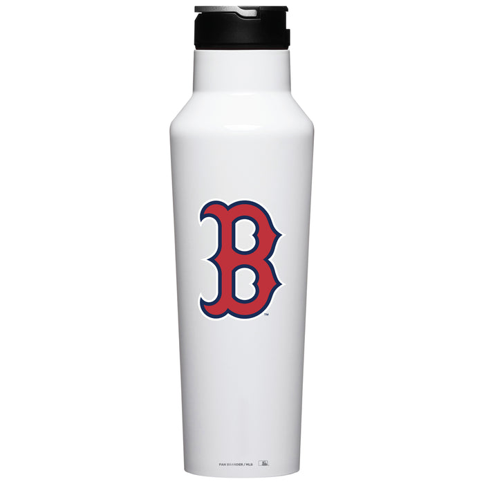 Corkcicle Insulated Canteen Water Bottle with Boston Red Sox Primary Logo